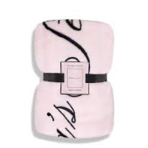 Pink Victoria’s Secret blanket